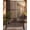 Black D, variant on Rustproof Metal Privacy Screen for Outdoor - 75" H x 48" W Decorative Steel Fence Panel - Modern Freestanding Divider for Patio, Garden, Yard, Balcony, Pool - Black, QR Code Design