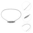 thumbnail image 4 of Unique Bargains 1 Pc Waist Chain Spring Design Adjustable Waist Cord for Women Silver Tone, 4 of 6