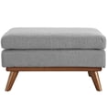 thumbnail image 4 of Allora Fabric Upholstered Ottoman in Expectation Gray, 4 of 5