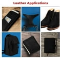 thumbnail image 6 of ELW Grass Fed Leather 8-10 oz. 3-4mm Heavy Duty Pre-Cut 6-8 SQ FT Black Full Grain Cowhide for Tooling, Carving, Holsters, Belts, Bags, Boots, Shoes, Cases, Repair, Knife Sheaths, Furniture, 6 of 7