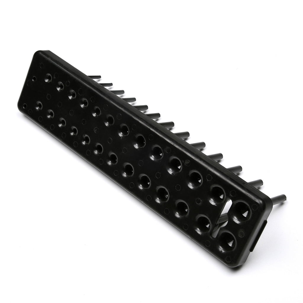 1/2-Inch 1/4-Inch Flameer Metric Socket Storage Tray Socket Organizer 3/8-Inch 0.375inch Black