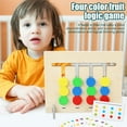 thumbnail image 4 of Baby Wooden Learning Color Match Educational Toys  Sensory Development Animal Matching Blocks Toy Color Recognition 3D Shape Matching Toy Gift for Kids Ages 3+, 4 of 10