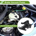 thumbnail image 2 of Unique Bargains Brake Vacuum Pump No.1882889 Engine Vacuum Pump for Ford Transit Connect 2002-2013 Aluminum Alloy Silver Tone 1 Pc, 2 of 7