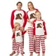 thumbnail image 5 of Traje de Navidad cálido para padres e hijos Costura a rayas Ropa para el hogar Pijamas Pantalones de manga larga Conjunto de dos piezas (papá) Fridja  nalpqowj26516, 5 of 7