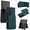 Green, variant on For Samsung Galaxy Z Fold 5 Detachable 2 in 1 Case with Card Holder, Magnetic Wallet Compatible with MagSafe Wireless Charging, Premium PU Leather Flip Cover with Multi-Angle Kickstand, Brown