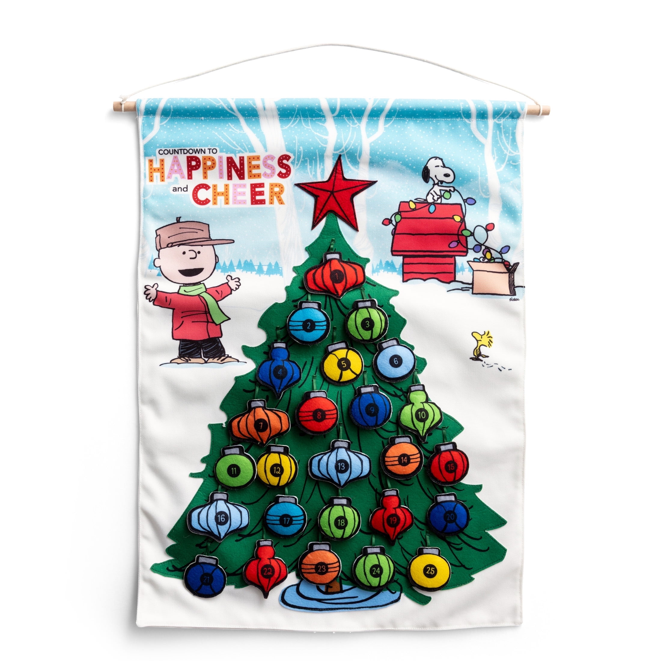 Peanuts Holiday | 12 Days of Advent Calendar - Walmart.com