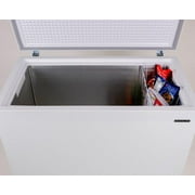 Frigidaire 10.3 Cu Ft Chest Freezer, White Garage Ready Deep Freezer for Basement, Kitchen, Bulk Food Storage
