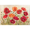 thumbnail image 3 of Poloson, Kimberly 24x17 Black Modern Framed Museum Art Print Titled - Poppies, 3 of 5