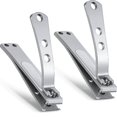 thumbnail image 1 of 2pc Heavy Duty Nail Clipper, Stainless Steel Toe Finger Nail Clippers, 1 of 5
