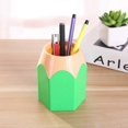 thumbnail image 4 of Porte-crayon en Forme de Crayon en Plastique durable Env. Pomme Verte, 4 of 5