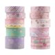 thumbnail image 4 of 10 Rolls With 3 Sizes Blue Decorative Gold Foil Masking Tape, 4 of 4
