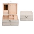 thumbnail image 3 of Jewelry Storage Box Large Capacity PU Leather Case Jewelry Storage Box Jewelry Box Organizer Household Jewelry Storage Box Jewelry Box Travel Jewelry Case Jewelry for Home Travel, 3 of 8