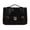 Black, variant on Vintage Satchel Backpack for Women Men, Retro Flap Crossbody Messenger Bag with Top Handle, Multi Functional Briefcase Bookbag for Office Travel, Black & Brown Solid Colors