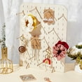 thumbnail image 5 of Wood Pegboard Display Stand Rectangle Wood Jewelry Rack White Peg Board Display Stand for Jewelry Peg Board Accessories Rack Organizer for Craft Shows Selling Vendor Events for DIY, 5 of 6