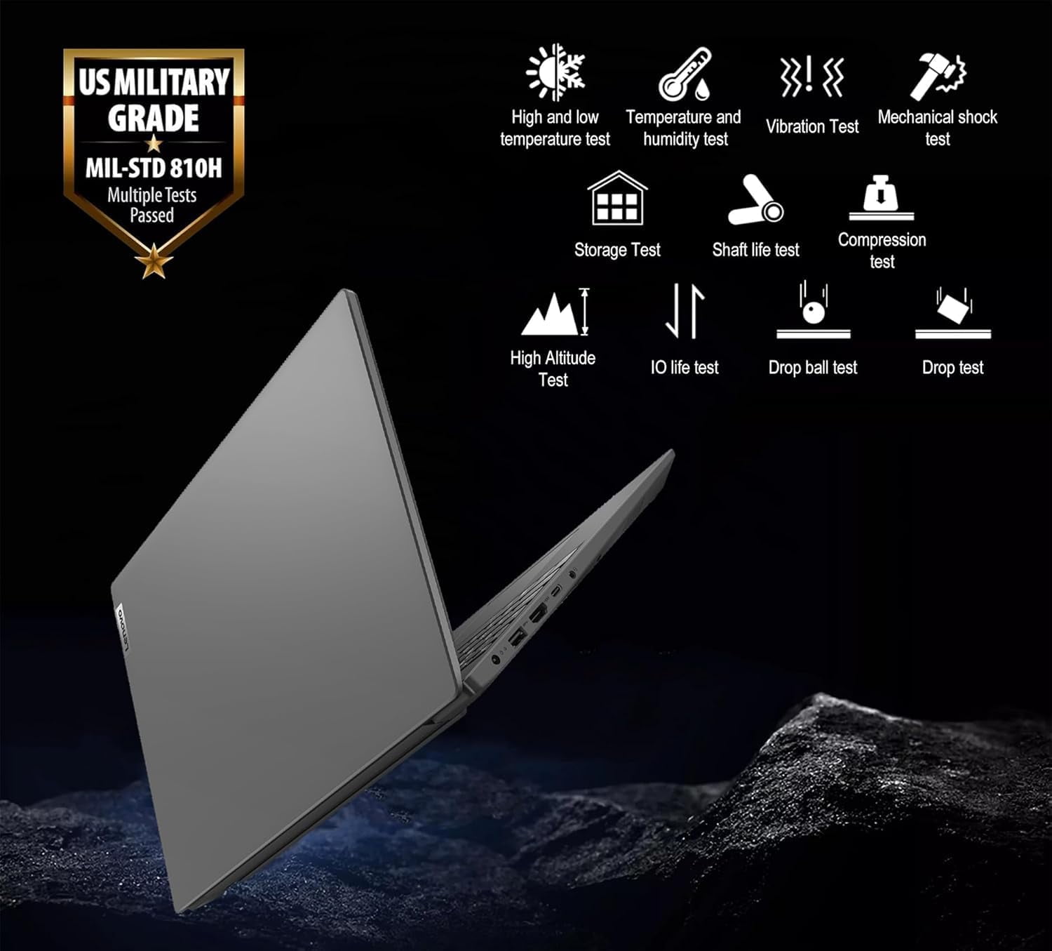 Lenovo Laptop V15 for Business, Home, Student (15.6" FHD Anti-Glare, Intel i7-1255U, 16GB RAM, 512GB SSD), Numeric Keypad, Webcam w/Shutter, Type-C, RJ-45, Wi-Fi, Win 11 Pro w/AI Copilot, 2024, Grey
