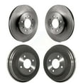 thumbnail image 1 of CMX Front Rear Disc Brake Rotors Drums Kit for Car Honda Civic Fit Insight K8-102035, 1 of 11