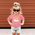 thumbnail image 4 of 3rd Birthday Rainbow Shirt for Little Girls Retro Third Bday Outfit Mauve Shirt, 4 of 6