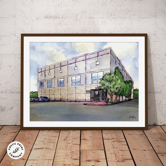 Pam’s Dunder Mifflin Wall Art Print