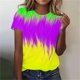 thumbnail image 1 of RKSTN Women's Mardi Gras Shirts Oversized Crewneck Funny Carnival Graphic Printed Short Sleeve T Shirts Pullover Top Womens Casual Plus Size Round Neck Loose Fits Comfy Holiday Tee Shirts, 1 of 5