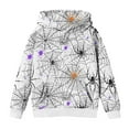 thumbnail image 2 of Sweat à Capuche Unisexe pour Enfants Halloween Bébé Garçons Filles Imprimé Manches Longues Pull-Over 4-14 Ans Multicolore, 2 of 6
