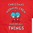 thumbnail image 3 of The Cat in the Hat - Christmas Morning Crew Dad - Men's Short Sleeve Graphic T-Shirt, 3 of 5