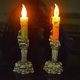 thumbnail image 1 of Tal 2 uds lámpara de velas Led de mano fantasma para decoración de Halloween con luces de velas sin llama eléctricas de terror para fiesta temática decoración del hogar decoración de Halloween LingWen 8390612157363, 1 of 1