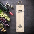 thumbnail image 2 of Wchiuoe Retro Red Wine Bottle Box Portable Delicate Wooden Storage Container Gift Case., 2 of 8