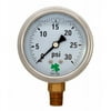 Zenport LPG30-10PK Liquid Filled Pressure Gauge 0-30 Psi- Box of 10