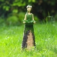 thumbnail image 4 of Estatua de de hadas de de jardín, alimentador de colibrí, decoración de resina, adecuada para una variedad de escenas, 4 of 8