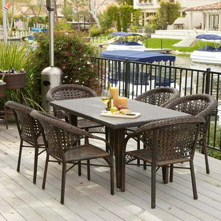 Home Loft Concepts Norwich 7 Piece Outdoor Dining Set Com Home Loft Concepts Norwich 7 Piece Outdoor Dining Set