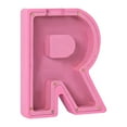 thumbnail image 1 of Fiudx Hucha de Madera Personalizada, Diseño de 26 Letras Del Alfabeto, Pegatinas de Nombre Diy, Juguete Educativo, Decoración para Dormitorio y Sala de Estar, Regalo de Cumpleaños Perfecto, Tamaño de, 1 of 2