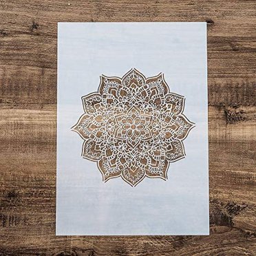 DIY Decorative Mandala Stencil Template for Painting on Walls Furniture ...