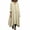 Z1-Beige linen dress, variant on Womens Cotton Linen Maxi Dress Ruffle Trim Long Sleeve Sundress Solid Color Asymmetric Hem Summer Dresses Vacation Beach Dress
