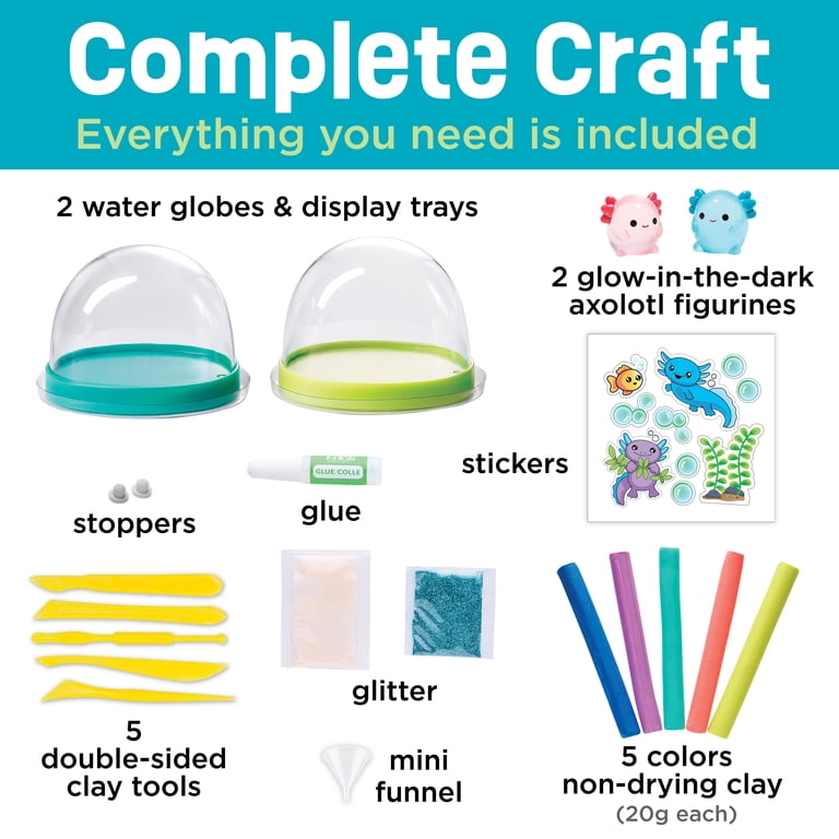 Creativity for Kids Make Your Own Water Globes: Magical Axolotls
