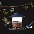 thumbnail image 5 of Outside Hanging Bird Feeder Attracting Birds Rain/ ,Easy to Clean and Fill, Bird Food Dispenser for Outdoor Porch Yard Patio Decor , Dark Blue, 5 of 9