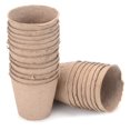 thumbnail image 1 of Macetas de turba de papel Timcorr 3,2 pulgadas 25 uds para viveros, 1 of 8