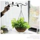 thumbnail image 3 of Toystoory Cesta colgante de metal, maceta con revestimiento de fibra de coco para balcón interior, jardín Jardín y Patio Numero 3 Toystoory HA025959-03, 3 of 6