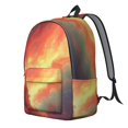 thumbnail image 2 of Colorful Starry Sky and Universe Backpack for School, Cute School Bag with Adjustable Shoulder Straps and Padded Back, 15.7"x11.8"x5.5", 2 of 5