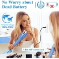 thumbnail image 3 of Automatic Hair Curler with 4 Temperature & 3 Timer Settings, Auto-Rotating Ceramic Curling Iron with Anti-Tangle & Anti-Scald Design, 3 of 6