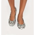 thumbnail image 2 of Women's Foldable Ballet Flats – Portable Wedding Travel Dance Shoes with Carry Pouch ( Zebra pattern S ), 2 of 5