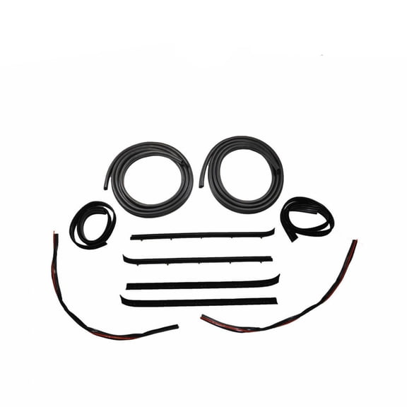 Geelife Door And Window Run Channel Sweep Felt Seal Kit For Chevrolet GMC Truck