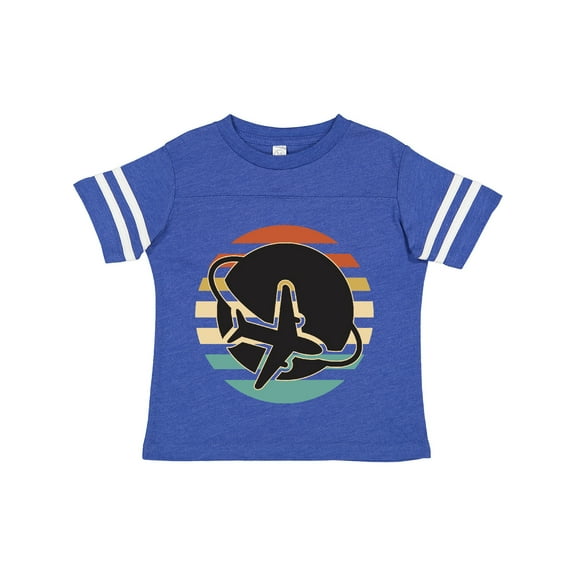 Inktastic Airplane Trip Vintage Travel Boys or Girls Toddler T-Shirt