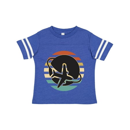 

Inktastic Airplane Trip Vintage Travel Gift Toddler Boy or Toddler Girl T-Shirt