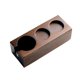 thumbnail image 1 of Estación de prensado de café, tapete para prensar espresso, portafiltro ajustable de madera de 3 agujeros 58mm, 1 of 9
