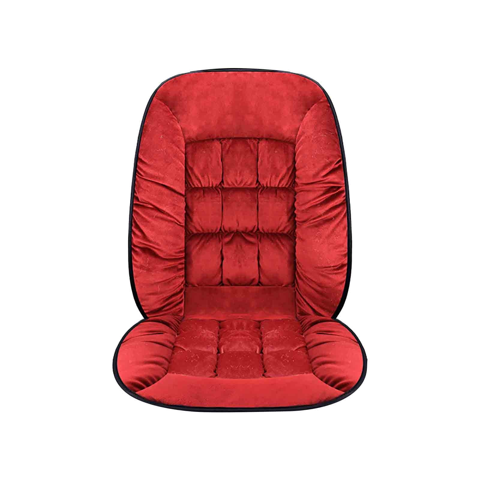 COM1950s Car Seat Covers for Winter,Warm and Insulated Plush Car Seat Cover,Soft Automatic Protective Cover for Front and Rear Seat Cushions Car Seat Cover Winter Front Car Seat Covers