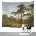 thumbnail image 2 of REFRED Italian Landscape with Umbrella Pines by Hendrik Voogd 1805 Dutch Painting Oil Wall Art Hanging Tapestry Home Decor for Living Room Bedroom Dorm 51x60 inch, 2 of 2