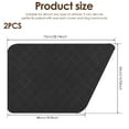 thumbnail image 6 of AEVXKHI 2PCS Car Door Dog Protector, Oxford Cloth Pet Vehicle Door Protector, Comfortable Dog Car Door Guard, Detachable Car Door Interior Cover for Cars Trucks SUV, 6 of 10