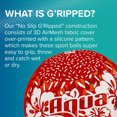 thumbnail image 3 of Aqua Jr. G'ripped Airmesh Volleyball - Red, 3 of 8