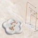 thumbnail image 3 of Bandeja decorativa con forma creativa, bandeja organizadora de encimera blanca, bandeja para joyas flor, 3 of 6