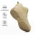 thumbnail image 5 of Nortiv8 Men's Ankle Waterproof Hiking Boots Lightweight Backpacking Work Shoes BEIGE Size 7, 5 of 8